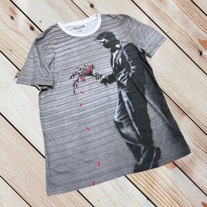 Eleven Paris Brandalised men’s M waiting in vain T-shirt